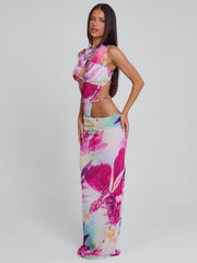 Jeanne Cutout Maxi Dress